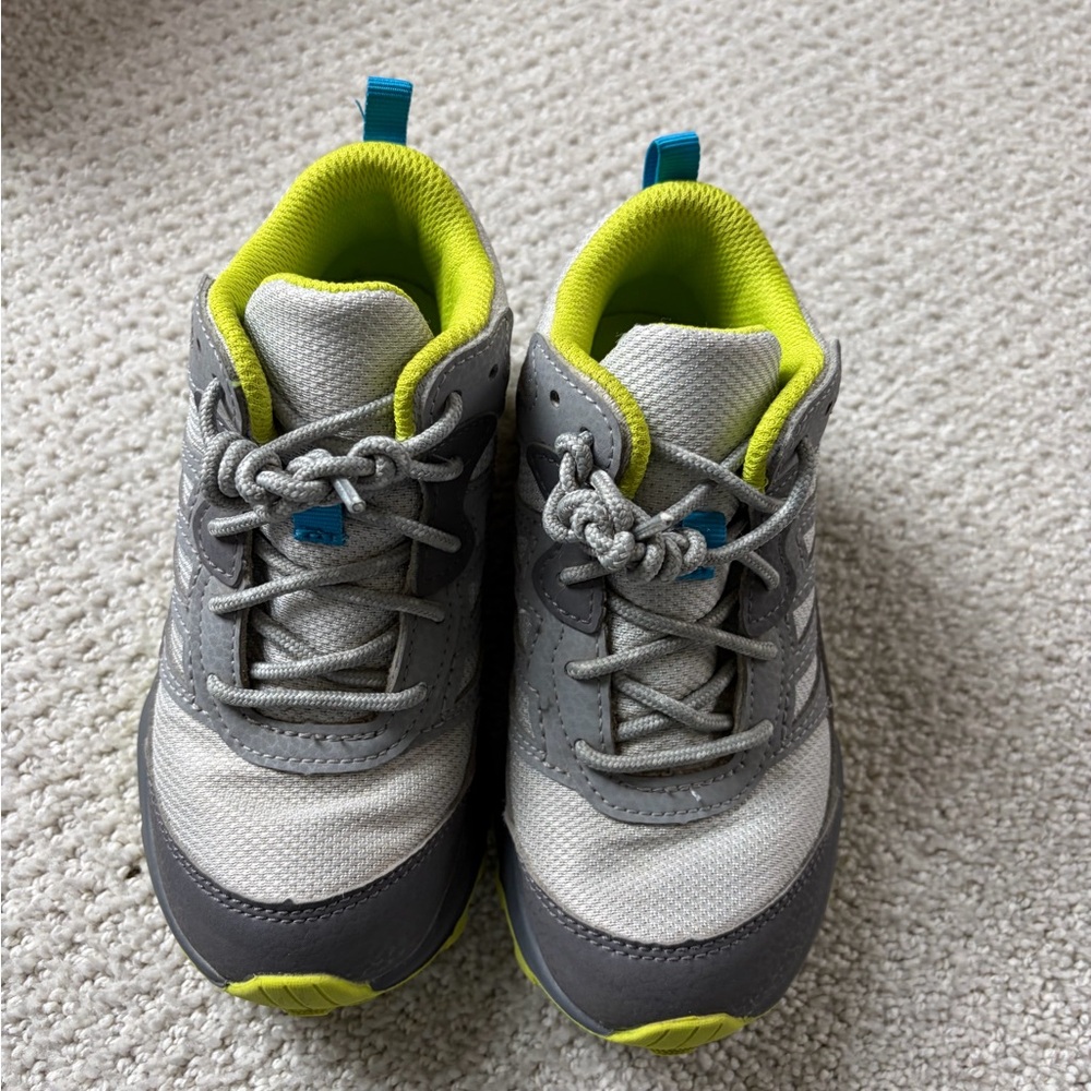 EUC Merrill green and gray boys speed strike 2 hiking boot - Picture 3 of 7